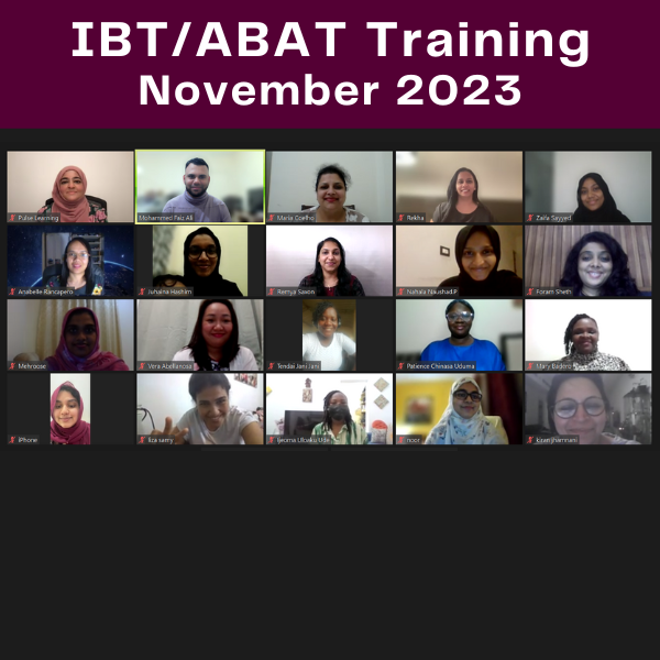 Congrats IBTABAT November 2023 Cohort